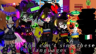 “I bet you can’t sing these languages“[]Aftons + ???[]GlamMike[]My AU[]