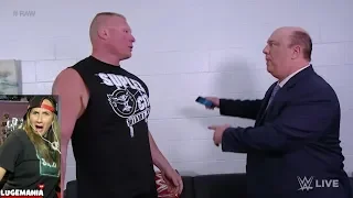 WWE Raw 7/30/18 Brock Lesnar Does Not Watch RAW