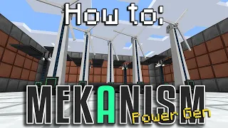 How to: Mekanism | Power Generation (Minecraft 1.16.5)