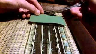 Philips 103 Tube Radio Video #8 - Fixing the Loose Glass Dial