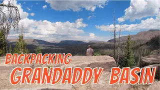 Backpacking the Grandaddy Basin, Utah