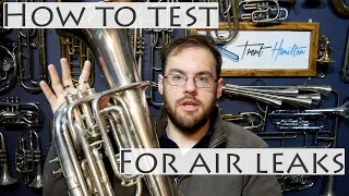 How to Test for Air Leaks