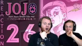 SOS Bros React - JoJo's Bizarre Adventure Part 5 Episode 26 - My Name is Doppio!