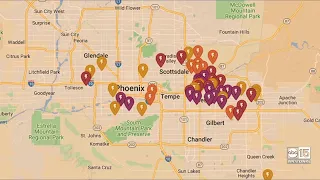 POWER OUTAGES: Thousands without power around the Valley