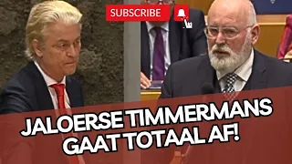 Wilders zet JALOERSE Timmermans op zijn PLEK! Jammer hè? Dat jij geen premier wordt?