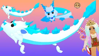 Taking Care of New Baby Frost Fury Pet Adopt Me Winter Snow Update