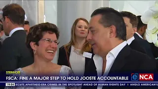 Steinhoff | 'The R475m fine is a major step to hold Jooste accountable' - FSCA