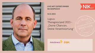 Lupus: Therapiestand 2023 - "Deine Chancen, Deine Verantwortung"