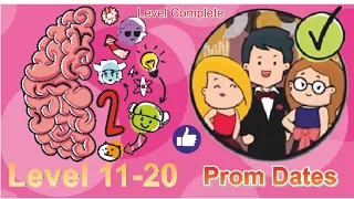 Brain Test2 Tricky Stories Prom Dates All Levels Complete