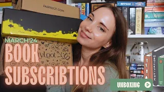 MARCH UNBOXING ('24): The Broken Binding + FairyLoot YA, Adult & special edition