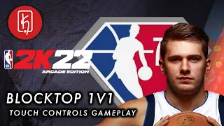 NBA 2K22 Arcade Edition (Appla Arcade) - Blacktop 1v1 Gameplay (Using Touch Controls)