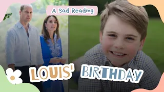 👑Prince Louis' Birthday: A Sad Day💔Warning-Tough Tarot Reading