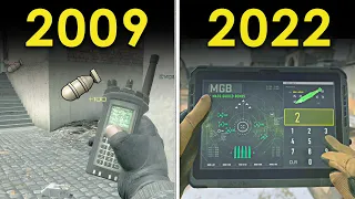 Evolution of Nuke in Call of Duty Games (2009 - 2022)
