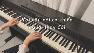 Vài câu nói có khiến người thay đổi - Grey D , Tlinh | Yuriko Piano Cover