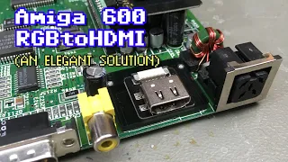 Amiga 600 RGBtoHDMI Installation