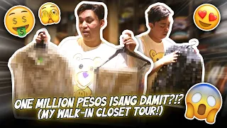 ONE MILLION PESOS ISANG DAMIT?!? (MY WALK IN CLOSET TOUR) | CHAD KINIS VLOGS