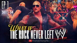 ROCK VS HBK! | What If The Rock Never Left WWE? | Episode One (WWE 2K Story)