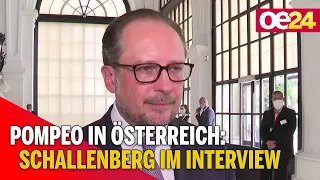 Pompeo in Österreich: Schallenberg im Interview