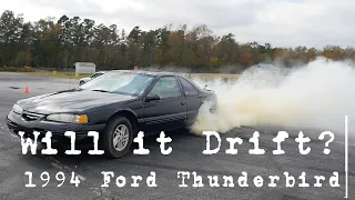 Will it Drift? Episode 2 - Ford Thunderbird - Gray Leadbetter