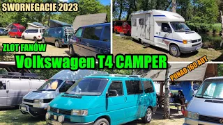 Zlot fanów VW T4 grupy Volkswagen T4 CAMPER | Swornegacie 2023