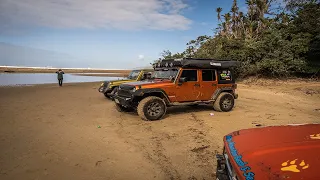 Part 1 - Welcome to the Wild and Wonderful Wild Coast.Bush Camping, Private Beaches, Muddy tracks.