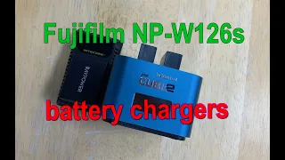 Third party DUAL BATTERY CHARGER - Hahnel Cube 2 vs Nitecore FX chargers for Fujifilm X cameras