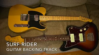 Surf Rider guitar backing track