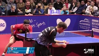 Timo Boll vs Bastian Steger | German League 2020