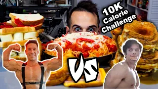 I TRIED 10,000 Calorie Anabolic Kitchen CHALLENGE! Coach Greg VS Will Tennyson Before/After Pics 😱