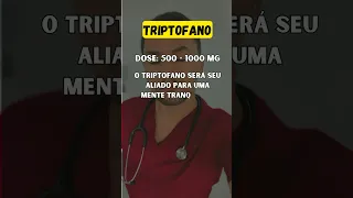 TRIPTOFANO ALIADO DA SUA MENTE! #intestino #curiosidades #dieta #disbiose #medicina #saude