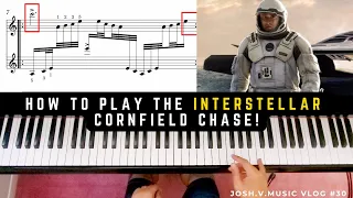 How to Play the CORNFIELD CHASE from INTERSTELLAR! | Vlog #30 | Josh.V.Music