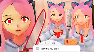 A Yandere Girlfriend Simulator That Uses Your Mic please don't use the knife - With You Til The End