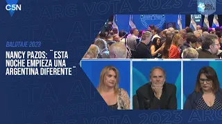 NANCY PAZOS analizó la VICTORIA de MILEI | BALOTAJE 2023