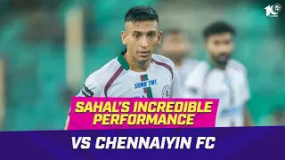 Sahal Abdul Samad vs Chennaiyin FC | ISL 2023-24