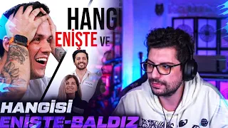 HYPE | HANGİSİ GERÇEK ENİŞTE BALDIZ?! ft. @AyniSinemalar VİDEOSUNU İZLİYOR! | Orkun Işıtmak