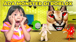 LEIKA TERJEBAK DI BACKROOMS MORPHS 😱😱 LEIKA DAN TOMPEL LARI DIKEJAR MONSTER [ROBLOX INDONESIA]