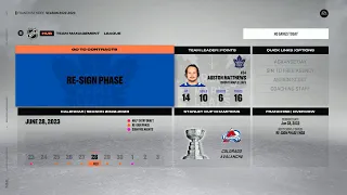 nhl 23 roster update tml franchise!