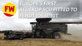 Europe’s first Redekop SCU fitted to Fendt Ideal 10T