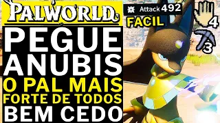 PALWORLD - Pal RARO ANUBIS! Como Pegar FACIL! LOCAL DE TODOS OS ITENS!