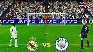 REAL MARID vs MAN CITY - UCL Penalty Shootout 2024 | UEFA Champions League | PES Gameplay