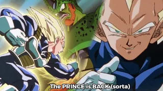 Why Vegeta is HIM semi perfect Cell gets VIOLATED