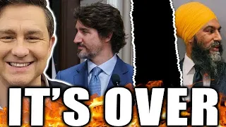 ELECTION Around The Corner, Trudeaus Coalition Is OVER