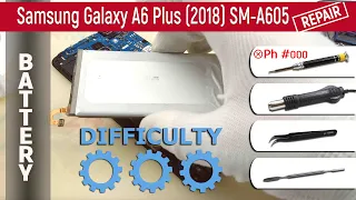 How to replace 🔋 battery Samsung Galaxy A6 Plus (2018) SM-A605