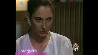 🎭 Сериал "Мануэла" 215 серия, 1991 год, Гресия Кольминарес, Хорхе Мартинес