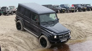 Mercedes-Benz G-Class (280GE & G400) 4x4 OFF-ROAD | Løkken Beach Tour 2016