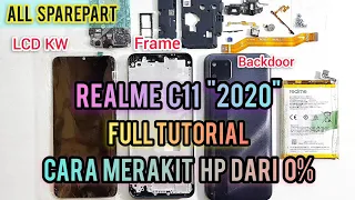 REALME C11 TIPS GANTI LCD KW & GANTI KESING FULLSET