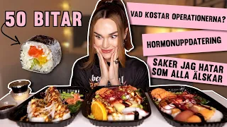 50 BITAR SUSHI CHALLENGE (revanschen!!)