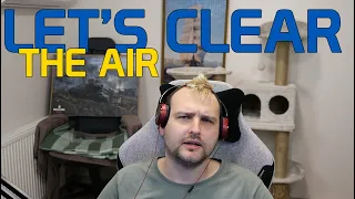 Fellas, Let's clear air!