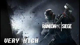 I5 7400 + GTX 1070  TOM CLANCY S RAINBOW SIX SIEGE  [VERY HIGH ]  1080p