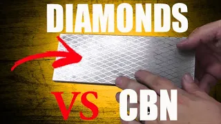 The TRUTH about CBN vs Diamond sharpening stones